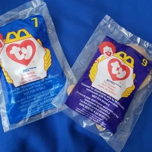 Two McDonald's Collectable Beanie Babies